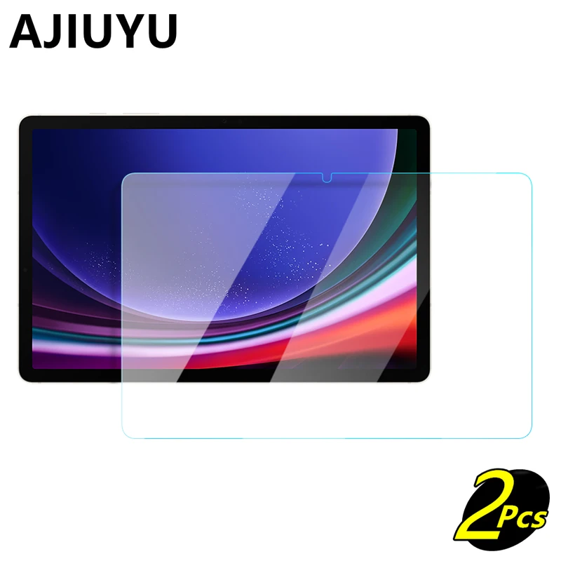 Ajiuyu 2pcs gehärtetes glas für samsung galaxy tab s9 11 zoll 2023 SM-X710 SM-X716B SM-X718U tablet bildschirm hd protector film