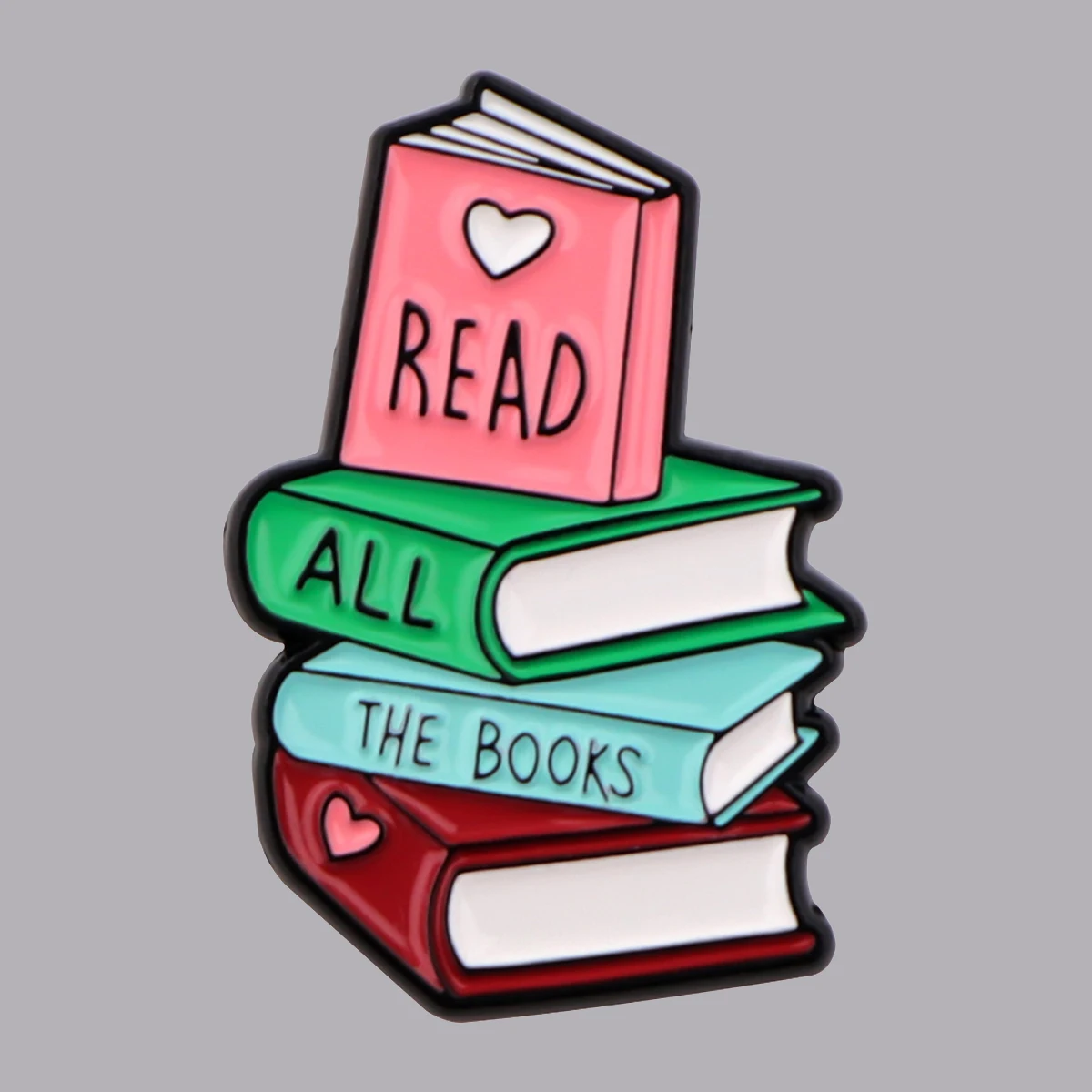 Reading Book Quotes Enamel Pin Brooch Pines Lapel Pins Badge on Backpack Clothes Accessories School Student Jewelry Teacher Gift