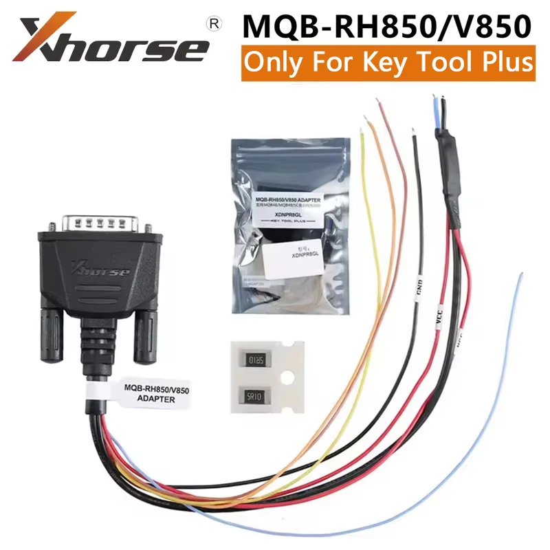 Xhorse VVDI XDNPR8GL MQB-RH850/V850 Adapter Cable For Xhorse Key Tool Plus Programmer For VW 4th IMMO Cluster Calibration