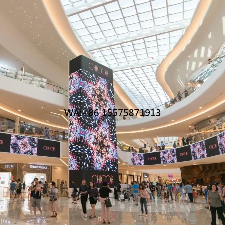 Indoor P1.86 Front Service Wall Hd Full Color Studio Fine Pitch  Led Digital and Signage Displays