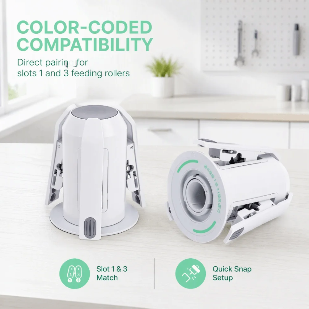 3 Spool Claws Rotary Spool Holder ABS Smooth Feeding 3D Printer Spool Holder Filament Spool Holder 3D Printer Maintenance