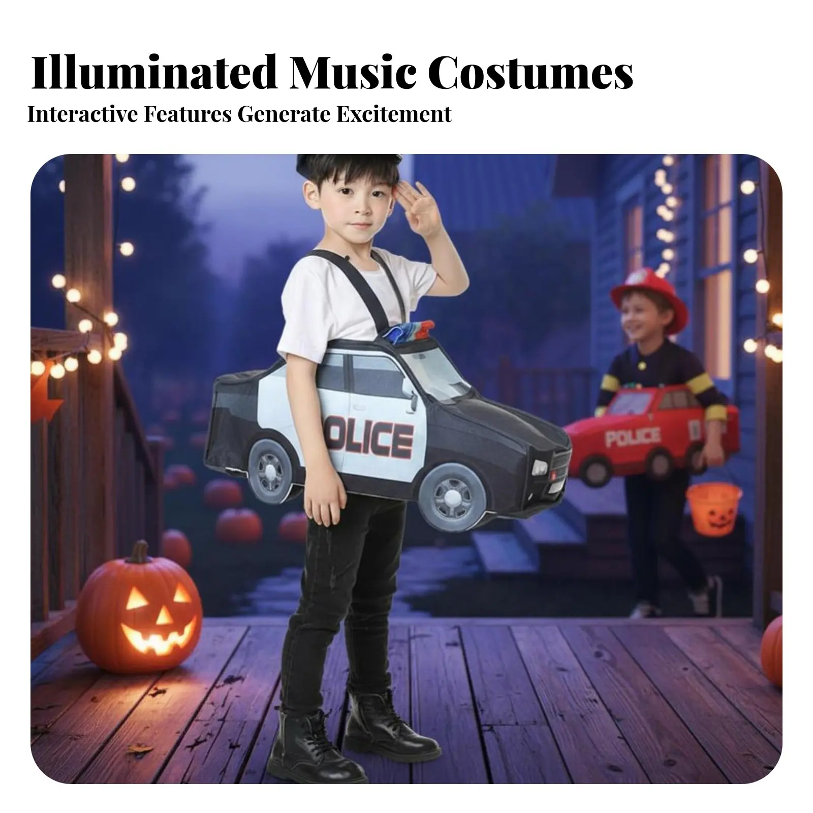 

Костюм-машинка для ролевых игр, легкий, удобный, для дошкольников