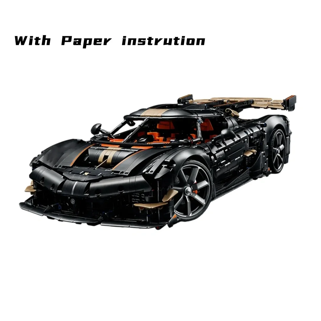 Christmas Toy Gifts 4104pcs Moc Technical Vehicles Building Blocks Bricks V8 Racing Car Supercar Hypercar Model for Family Decor image 3