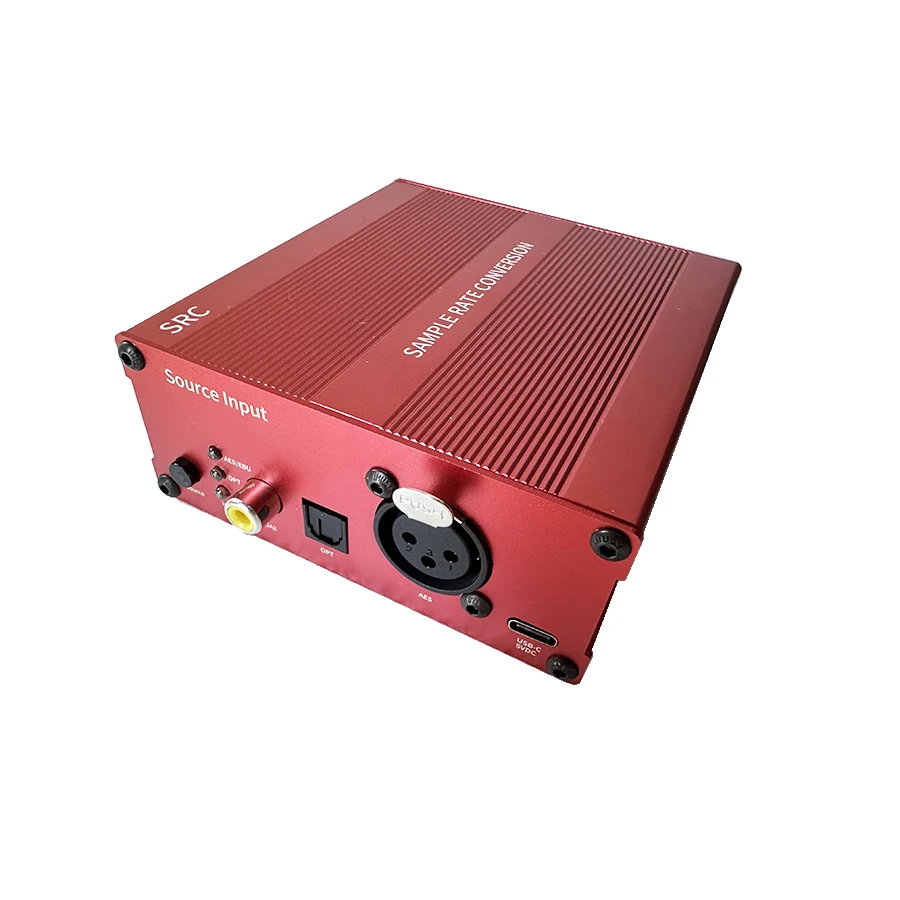 Digital Signal Sampling Rate Converter Coaxial, Fiber Optic AES/EBU Input 24bit 192K