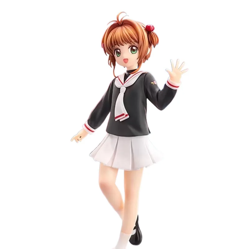 Anime Figure Card Captor KINOMOTO SAKURA POP UP PARADE Daidouji Tomoyo Action Figurine PVC Model Toys Doll 16cm Gift Toys