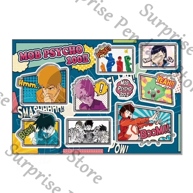 Mobu Saiko Hyaku Mob Psycho 100 Anime Ambush Kageyama Shigeo Reigen Arataka Handmade DIY Acrylic Unboxing Fun