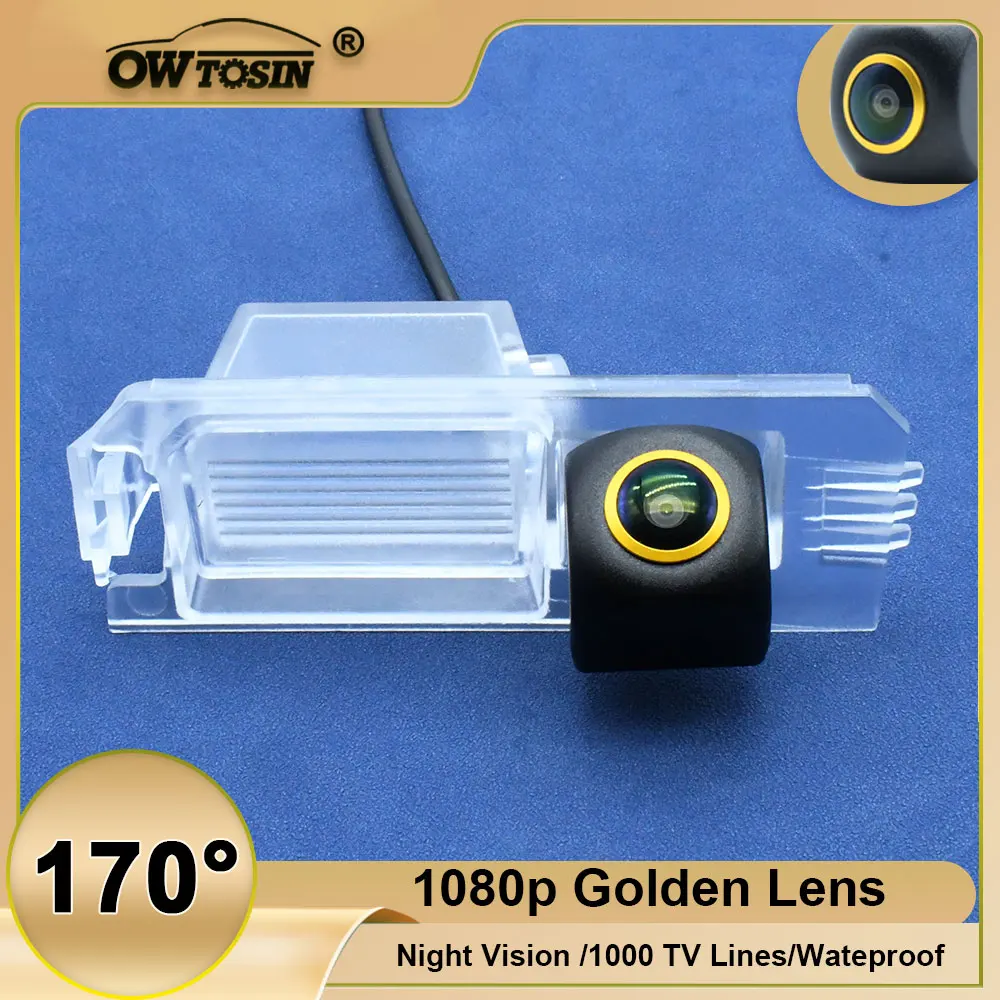 170° Vehicle AHD 1080P Golden Lens Rear View Camera For Hyundai Avante/Elantra CN7 2019 2020 2021 Reverse Backup Car Camera 