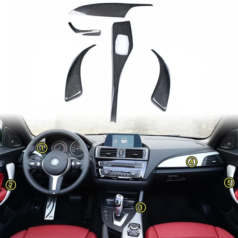 

FORBMW F21 F22 F87 M2 118i 120i M235i M240i Popular Interior Trim Pieces Real Carbon Fiber