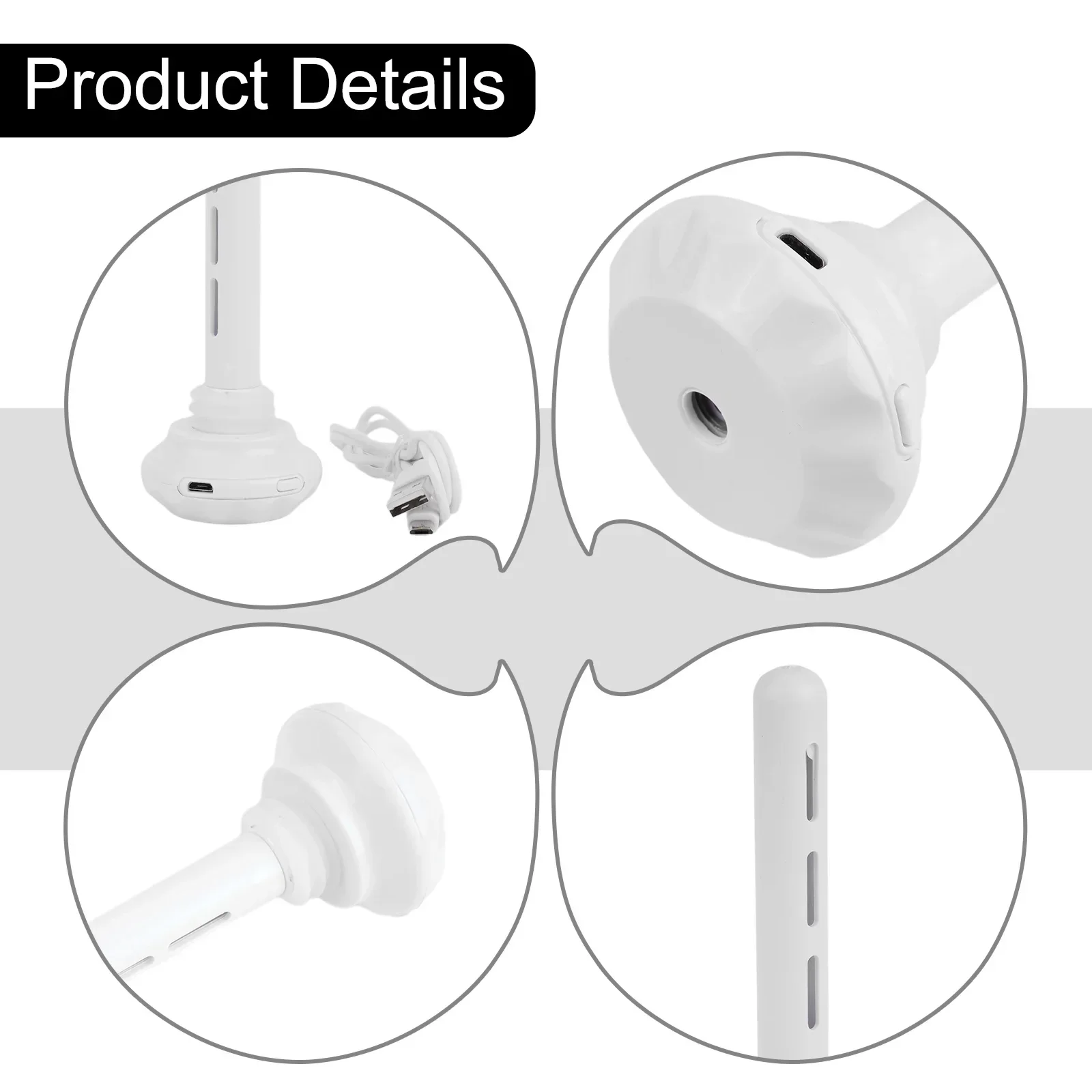 

Humidifier Diamond Humidifier Silent Atomization Easy To Carry Hydrating Large Spray Portable Save Space White