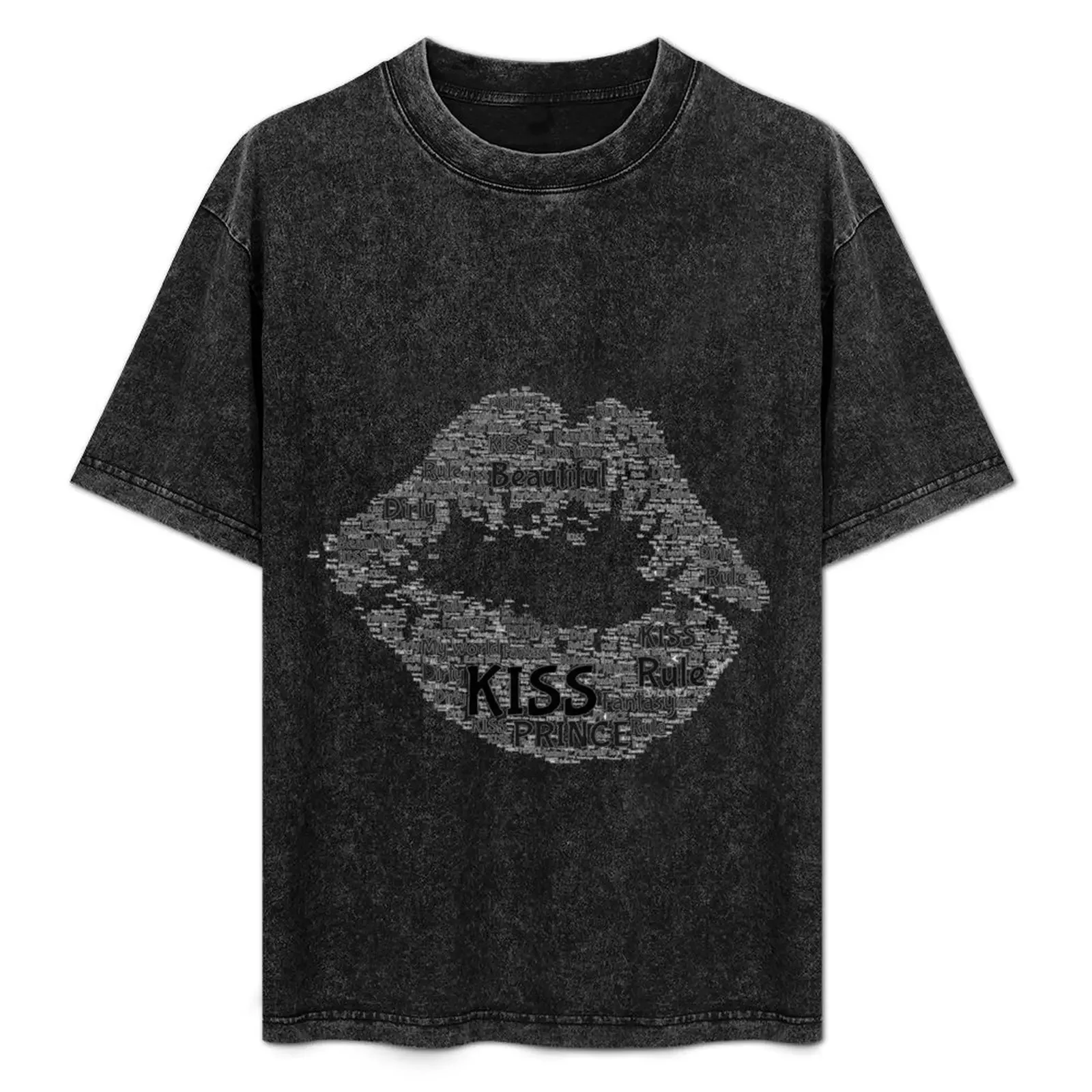 

Kiss - You don't have to be rich - Tag Cloud T-Shirt t shirts for man pack white man t shirt heavy cotton T-Shirt