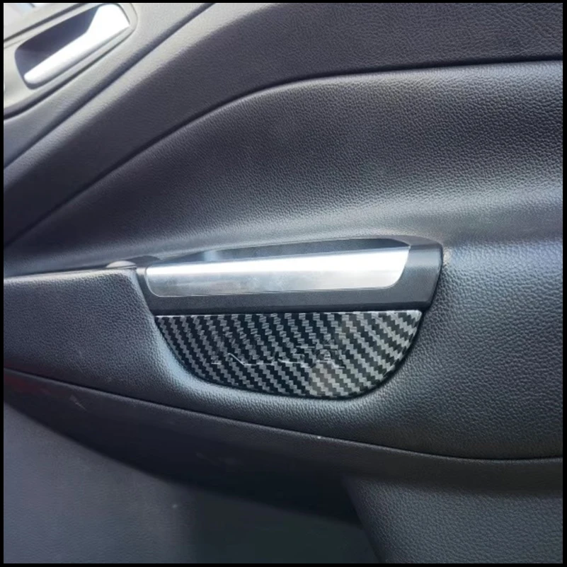 Car Styling For Ford Escape 2013-2018 Kuga Front Door Handle Armrest Storage Box Cover Trim Decoration Auto Parts Accessories view 3