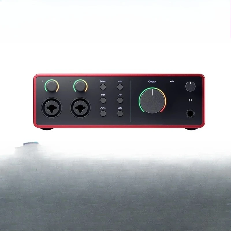 4i4 fourth generation audiobook recording dubbing live singing sound card microphone set