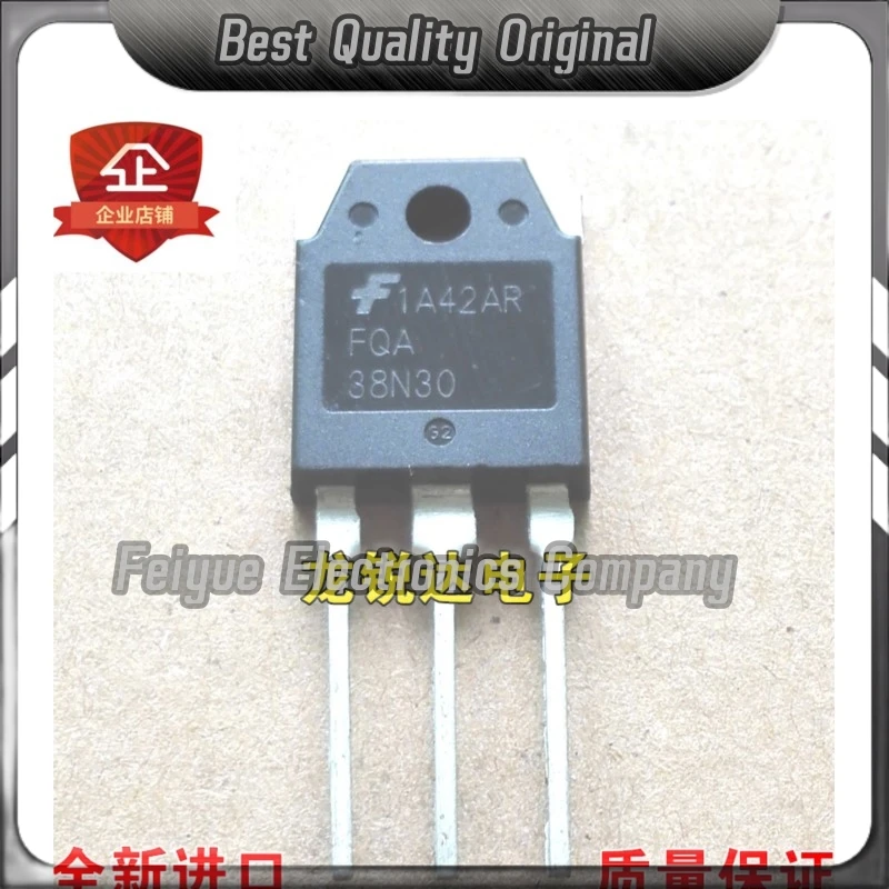 5PCS-20PCS   FQA38N30 38N30 TO-3P  MOS 38A/300V  Best Quality Imported Original