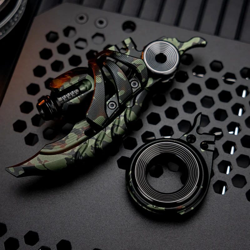WANWU EDC Steel Bone New Aluminum Alloy Mechanical Composite Metal