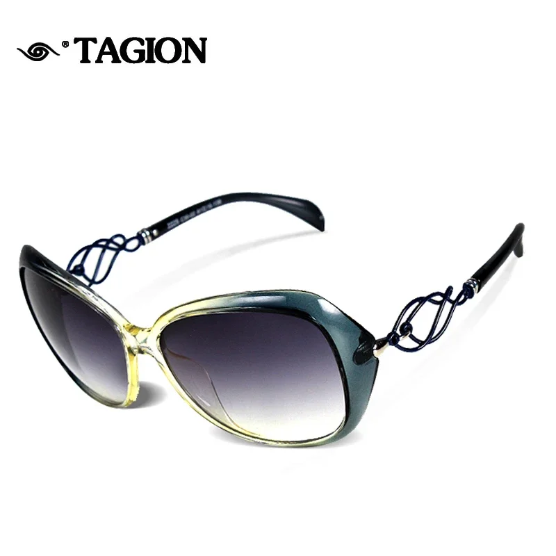 TAGION Elegant Female Sunglasses Women Plastic Butterfly Sun Glasses Traveling Eyewear Driving Goggles Oculos De Sol Feminino