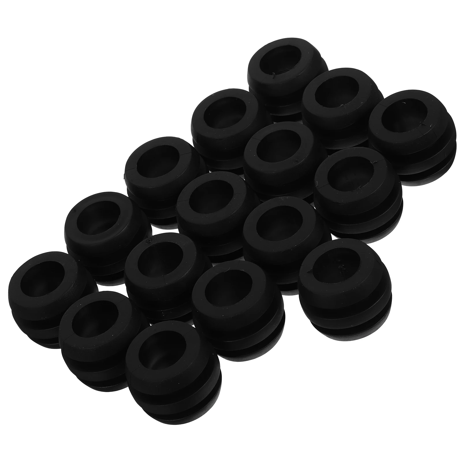 

16 Rubber Bushings Foosball Table Parts Replacement Rod Bearings Game Supplies Universal ABS Smooth Lightweight