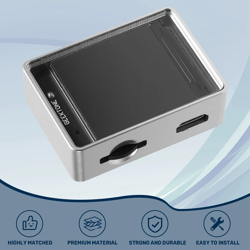 1.3 Polegada lcd estéreo controle de voz amplificador espectro música analisador ritmo vu medidor indicador nível áudio