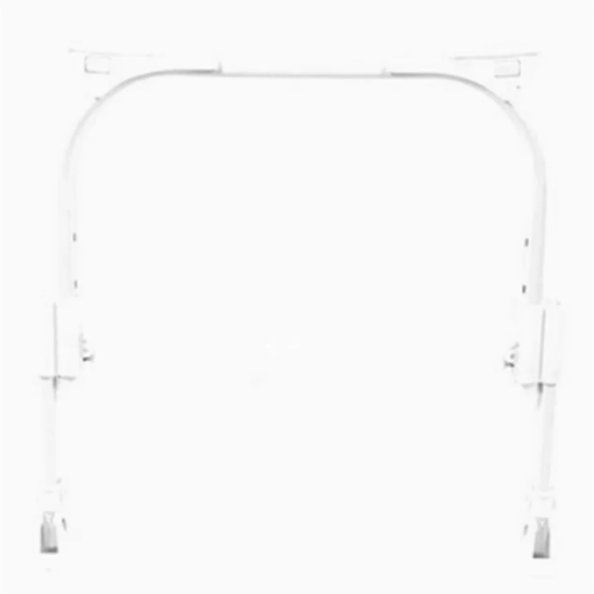 

Y31A 1 Pair Table Legs U- Shaped Desk Legs Adjustable Furniture Leg for Dining Table Coffee Table Computer