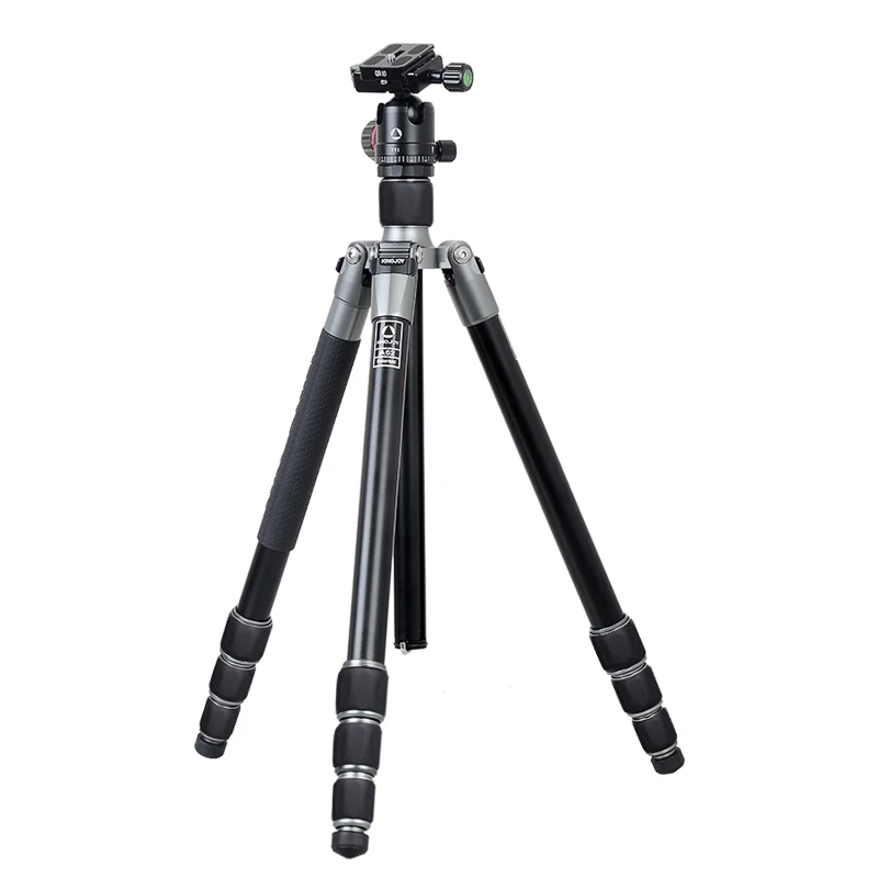 Kingjoy A82+T11 Professional Video Camera Tripod Stand Ball Head  Portable Monopod for Phone Video Shooting