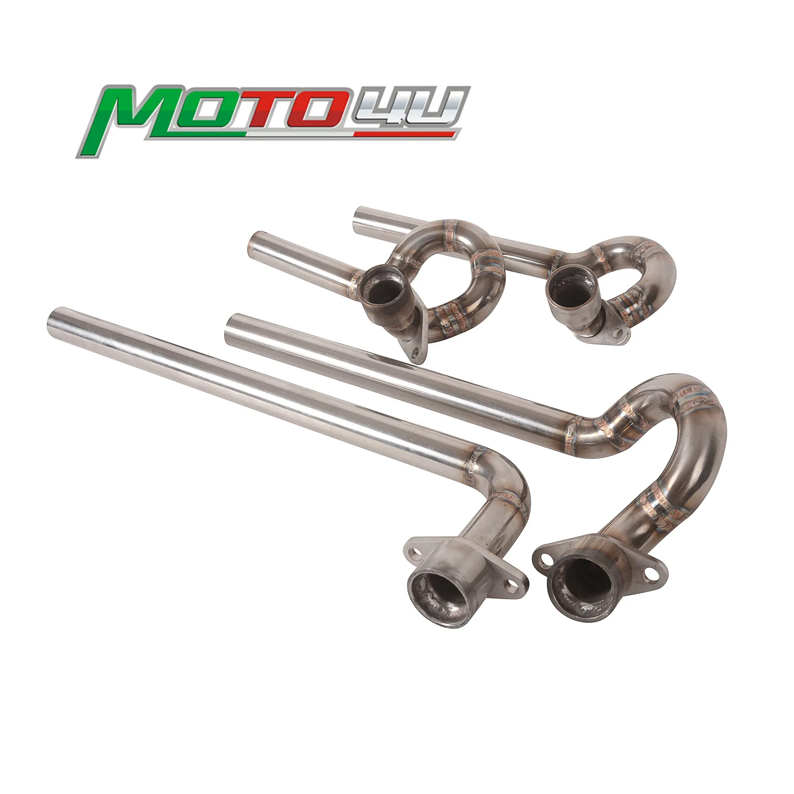 

MOTO4U For BMW K75 K100 K 100 Cafe Racer Exhaust pipe Front Section Motorcycle Stainless Steel Exhaust Header Manifold Assembly