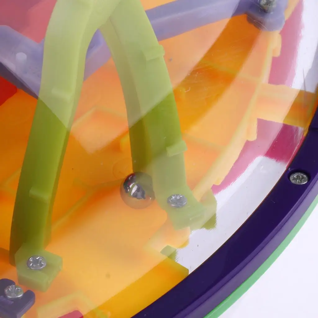 299 단계 3D 마법 미로 공 공 퍼즐 게임 두뇌 티저 게임 어린이 크리스마스 선물