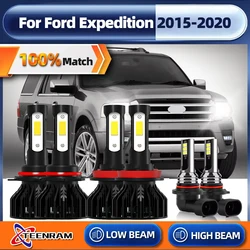 9005 HB3 H11 LED Headlight Canbus LED Headlamps Bulb 360W 60000LM Car Lights For Ford Expedition 2015 2016 2017 2018 2019 2020