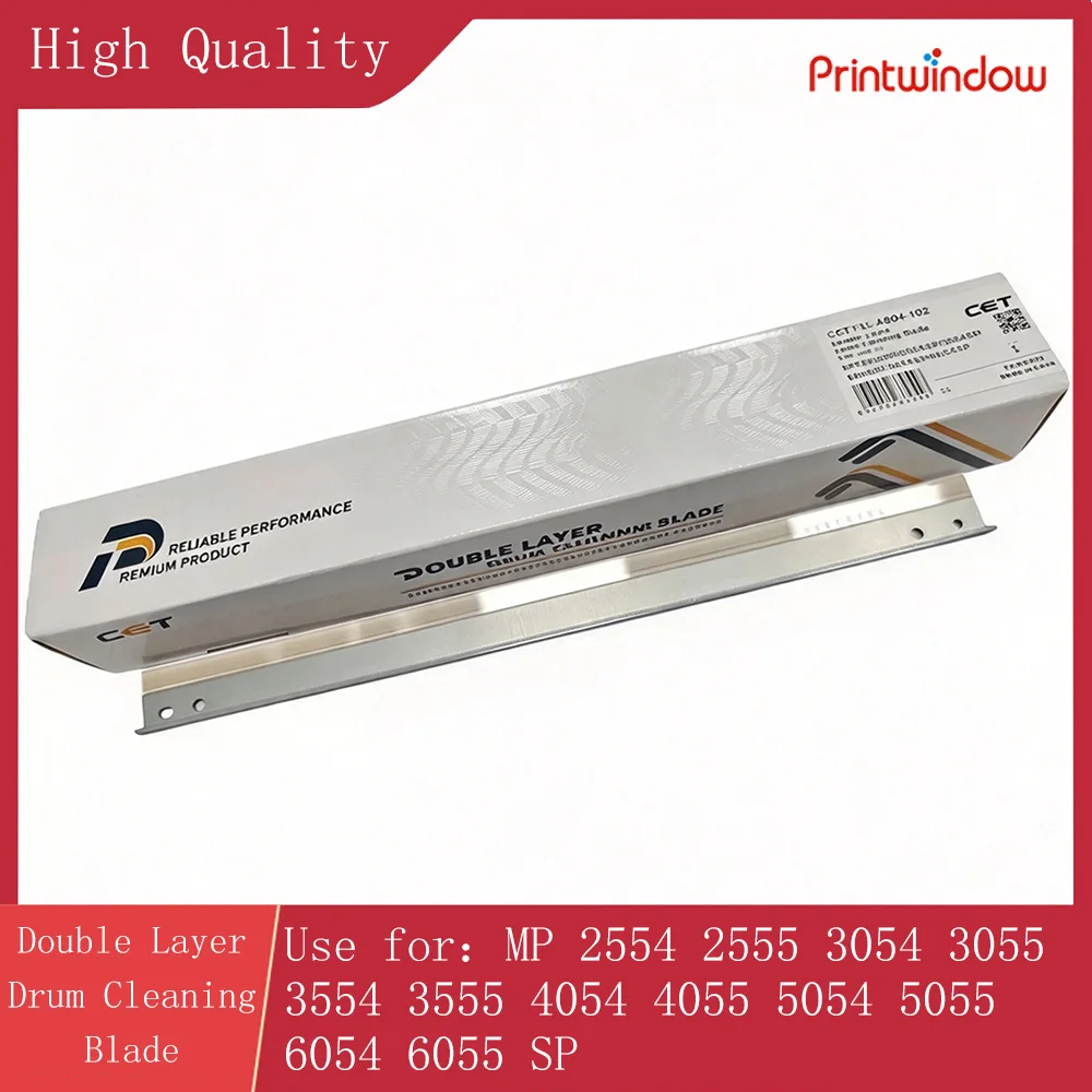 for CET Double Layer Drum Cleaning Blade for Ricoh MP 2554 2555 3054 3055 3554 3555 4054 4055 5054 5055 6054 6055 SP