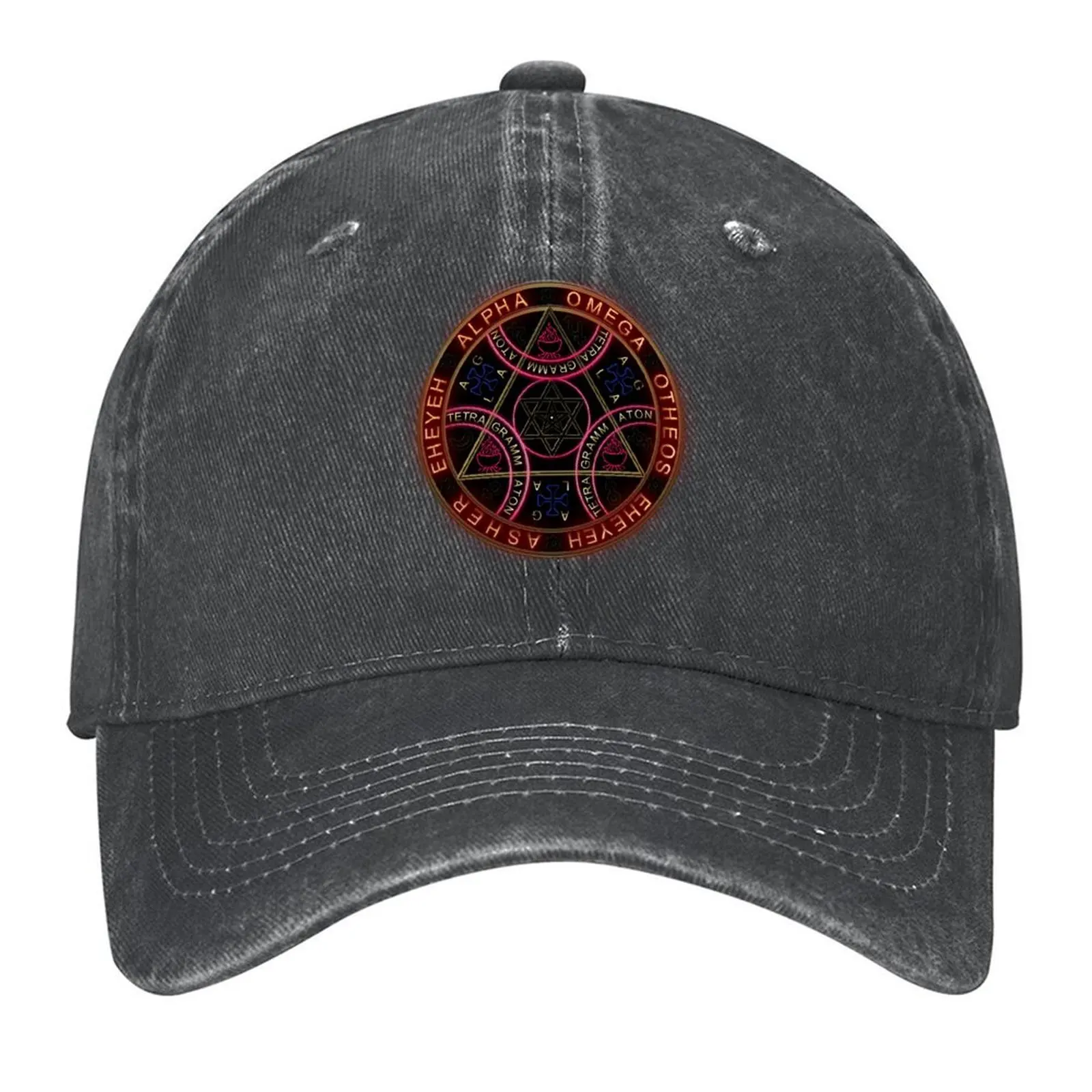 

Enochian Tetragrammaton Protection Sigil. By Michele Collu. Collugraphic Baseball Cap Fishing cap Girl Men's