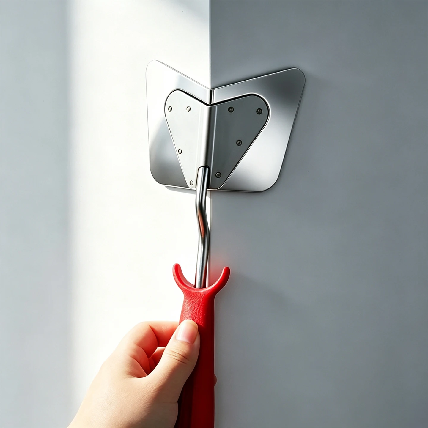 Stainless Steel Trowel Drywall Corner Tool Outside / Inside Plastering Trowel for Gyprock Plasterboard Large Joint Compound Tool