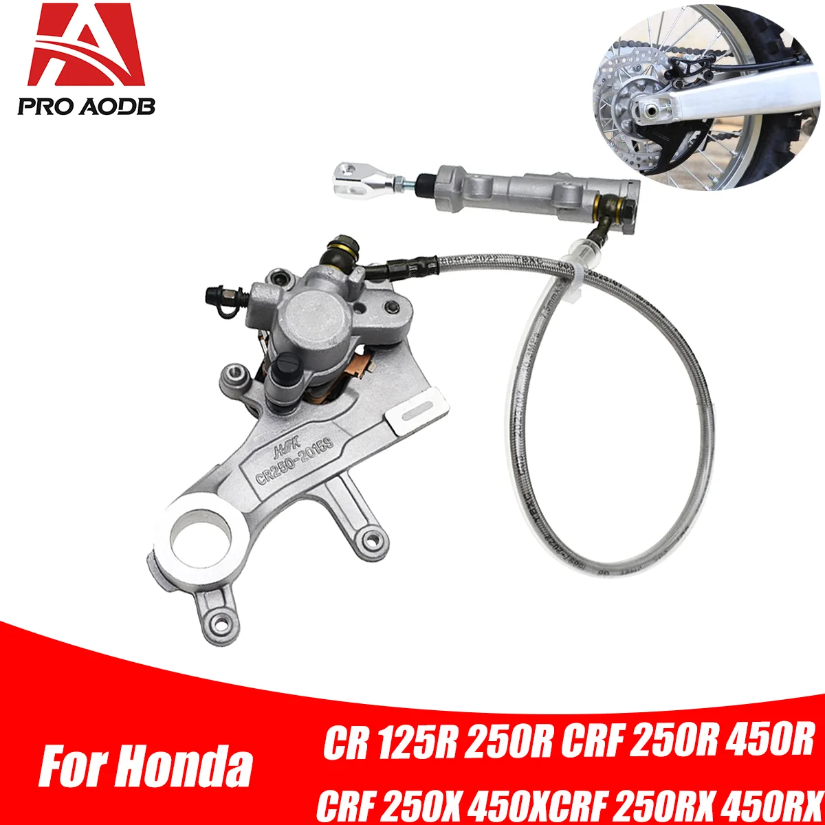 Conjunto De Bomba De Freno Trasero Hidráulico Para Motocicleta Todoterreno, Repuesto Compatible Con Honda Crf250R Crf450R Crf250X Crf450X Cr125 — -49%, 72.91€ Coupon, from 72.99€ – 49% descuento – €72.99