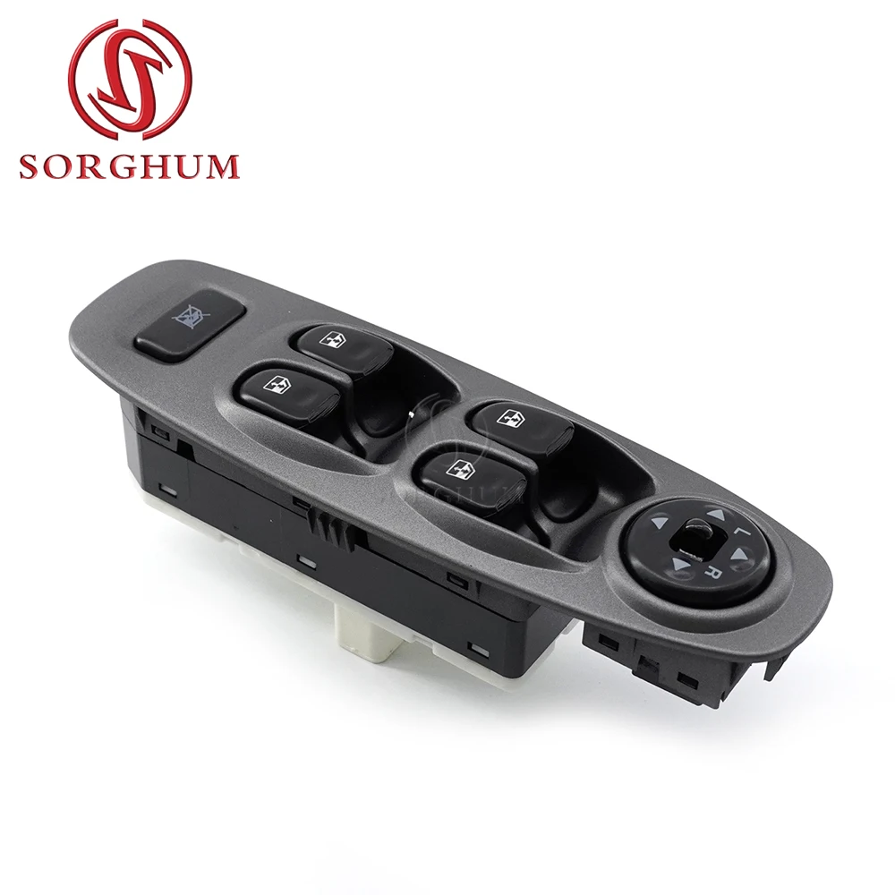 SORGHUM 93570-25020 Power Master Window Switch Button Controller Lifter for Hyundai Accent 2000-2005 Front Left 93570-25000