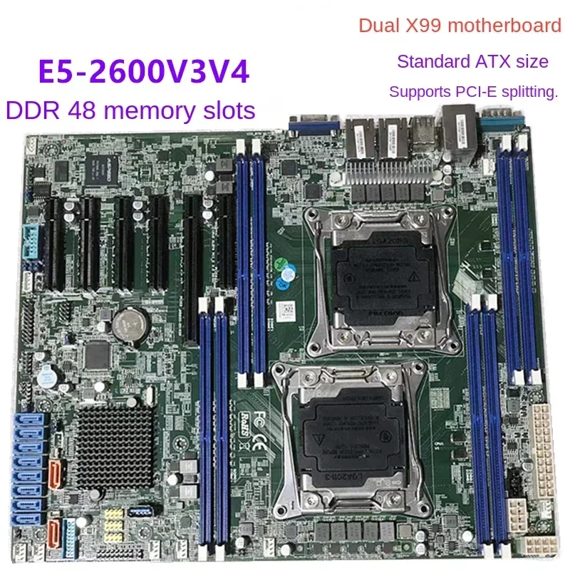 X10DRI X10DAI X10DRL-I X10DRH-I Dual X99 Motherboard, M2 X11DPi NT