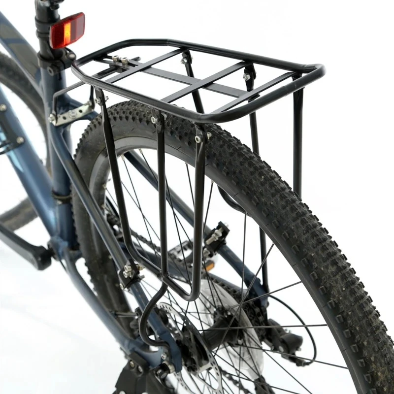Thickened Split Rear Seat Shelf Hanger For Mountain Bike Compatible Disc V Brake MTB Rear Storage Rack Bicycle Riding Carry