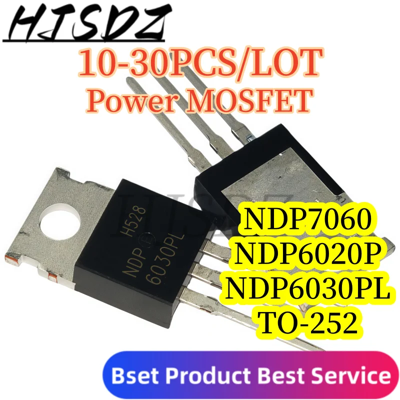 100% de calidad 【10-30PCS/LOT】NDP6020P NDP6030PL NDP7060 TO-220 MOSFET de potencia