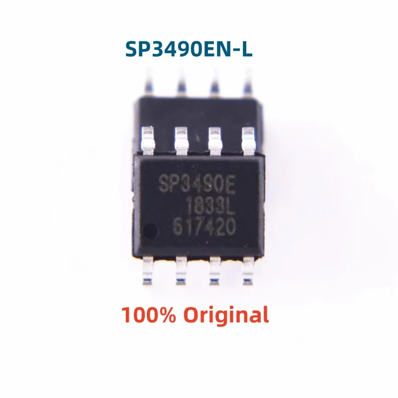 5PCS 100% New SP3490EN-L  SP481EEN-L  SP2526A-2EN-L  SOIC-8 Brand New Original Chips ic