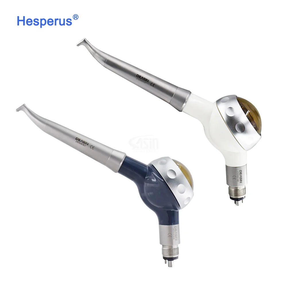 

New Den tal Air Flow Polisher Handpiece Den tal Air Prophy Jet Polisher With Stainless Steel Blaster