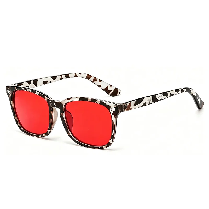 New Multi-Lens Blue Light Blocking Red Film Fishing Night Vision Sunglasses for Men, Sports Sunglasses, Gaming Goggles, Factory