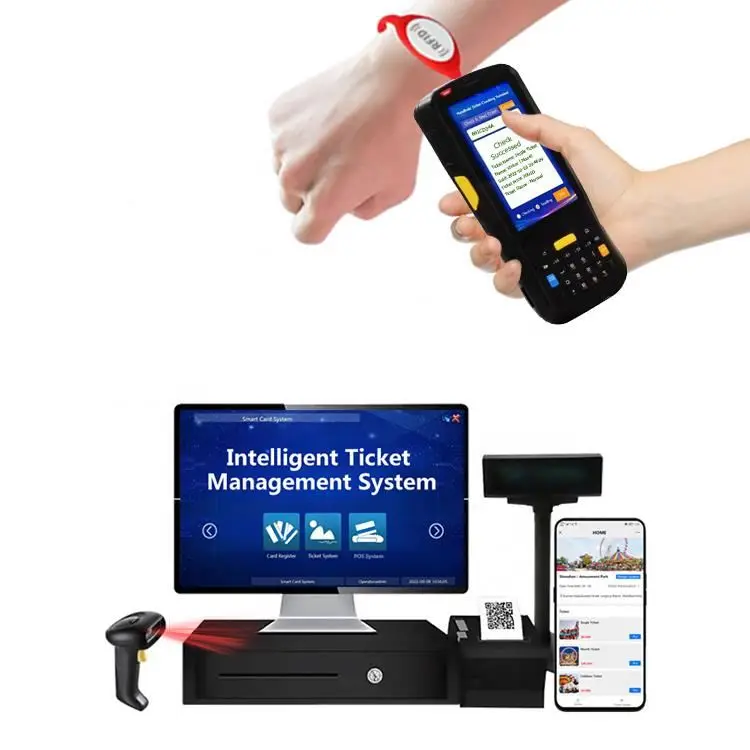 Inflatable Water Park Ticket To Ride Event Hand Pass IoT Solutions & Software Product