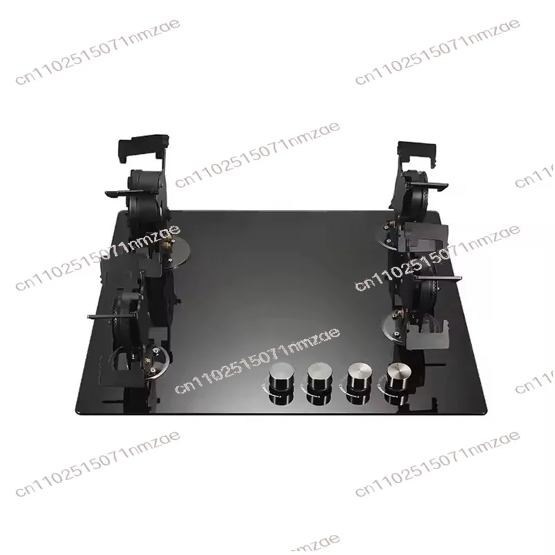 3-5 Burner Foldable Flip-Top, Built-in High-Power Gas Cooktop for Home Kitchen