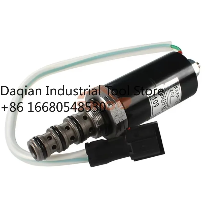 f5aXJBN-00382 Hydraulic Pump Solenoid Valve KDRDE5K-20 40C04-109 SKX5P-17-208 for R215-7 R225-7