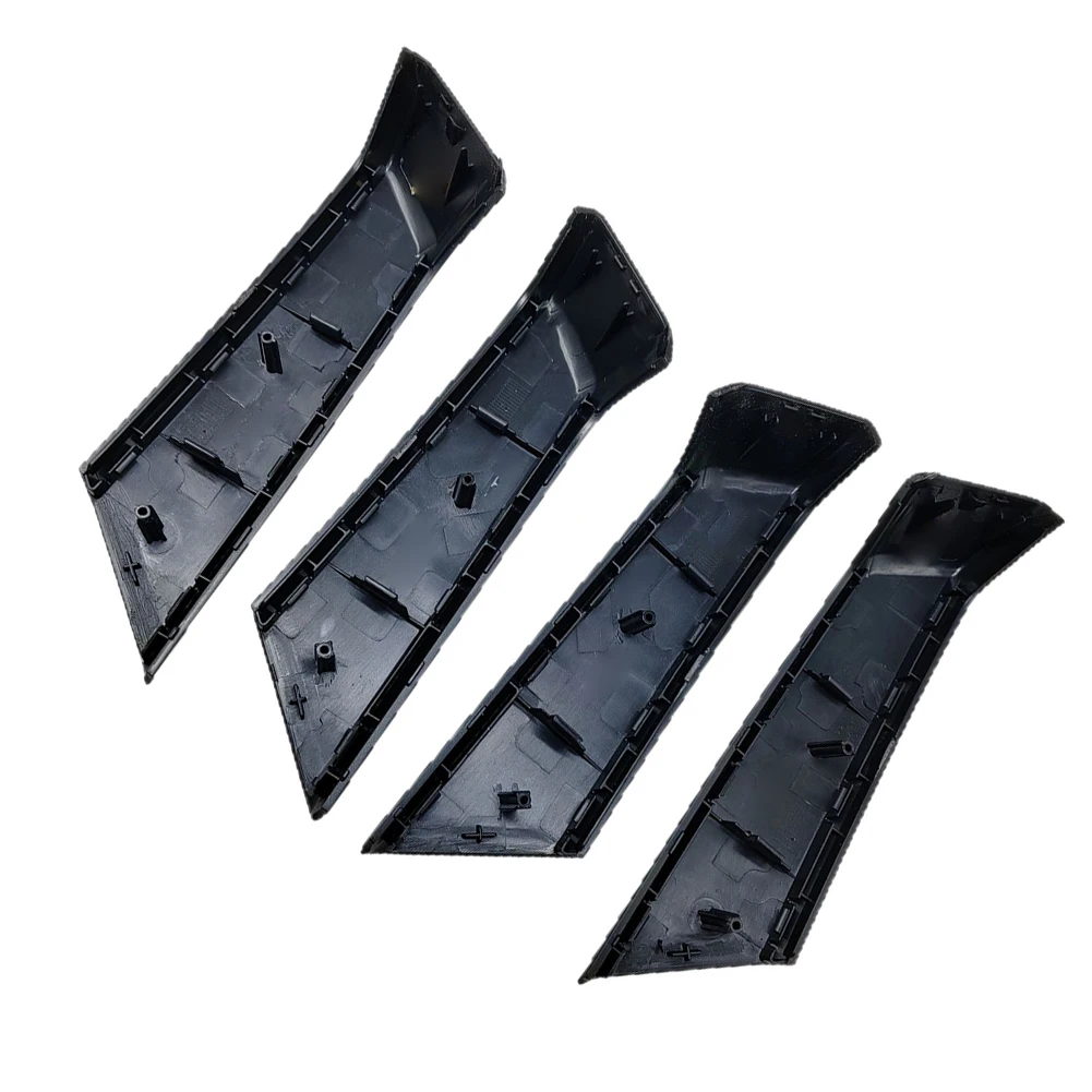 

4PCS Door Handle Cover For Tiguan 2018 2019 2020 Inner Side Panel Pull Trim Black ABS Replacement Part 5NG867171