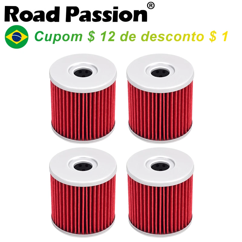 1/2/3/4 unidades de filtros de óleo para motocicleta para Hyosung GT650 GT650R GT650S Comet GV650 Aquila Avitar ST7 14-0681 0712-0138 550-0681