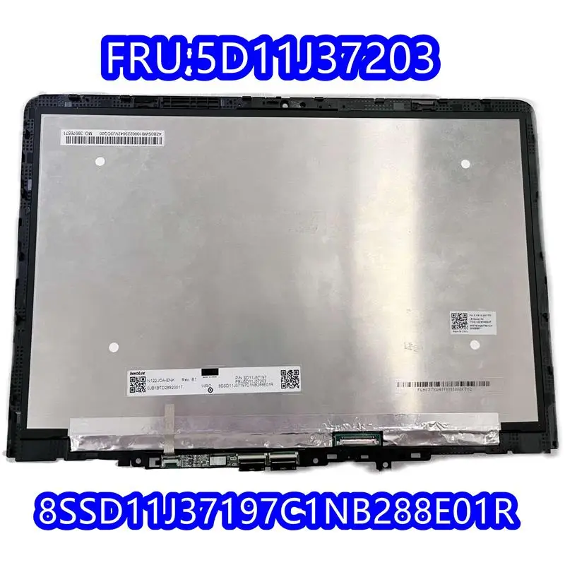 New! 12.2inch For Lenovo 500w yoga gen4 FRU 5D11J37203 SD11J37197 8SSD11J37197C1NB288E01R LCD N122JCA-ENK touch screen