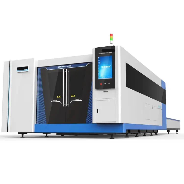 

Senfeng 6kw 10kw 12kw high power fiber laser cutting machine with advanced technology SF 4020H