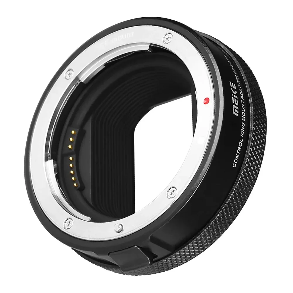 

MEKE New lens adapterMK-EFTR-BCustom control ring adapterEF/ef-sLensEOS-RCamera