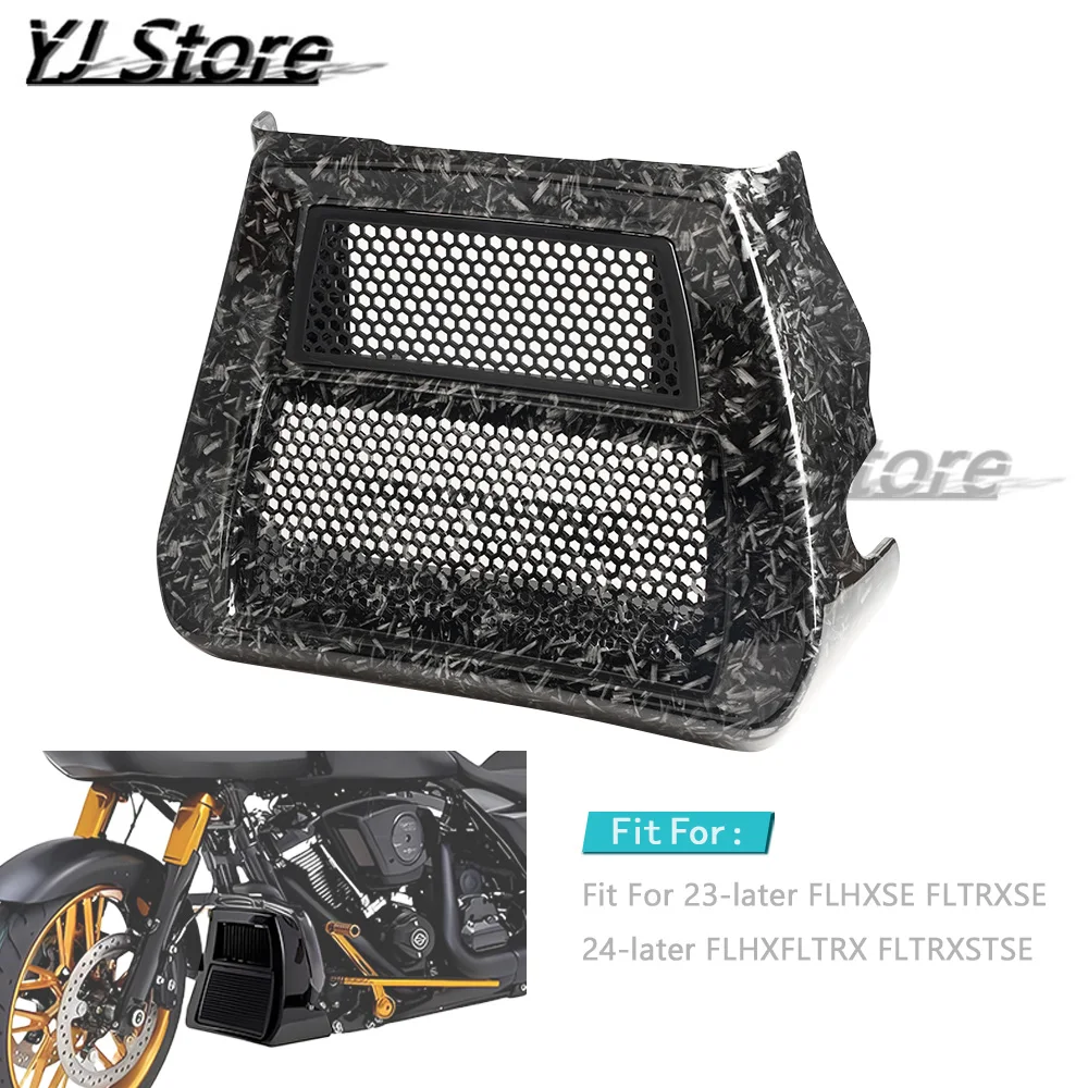 Radiator Grill Guard Front Spoiler Fairing For Harley 24 25 FLHXSE FLTRXSE FLTRXSTSE FLHX FLTRX Protective Motorcycle Accessory