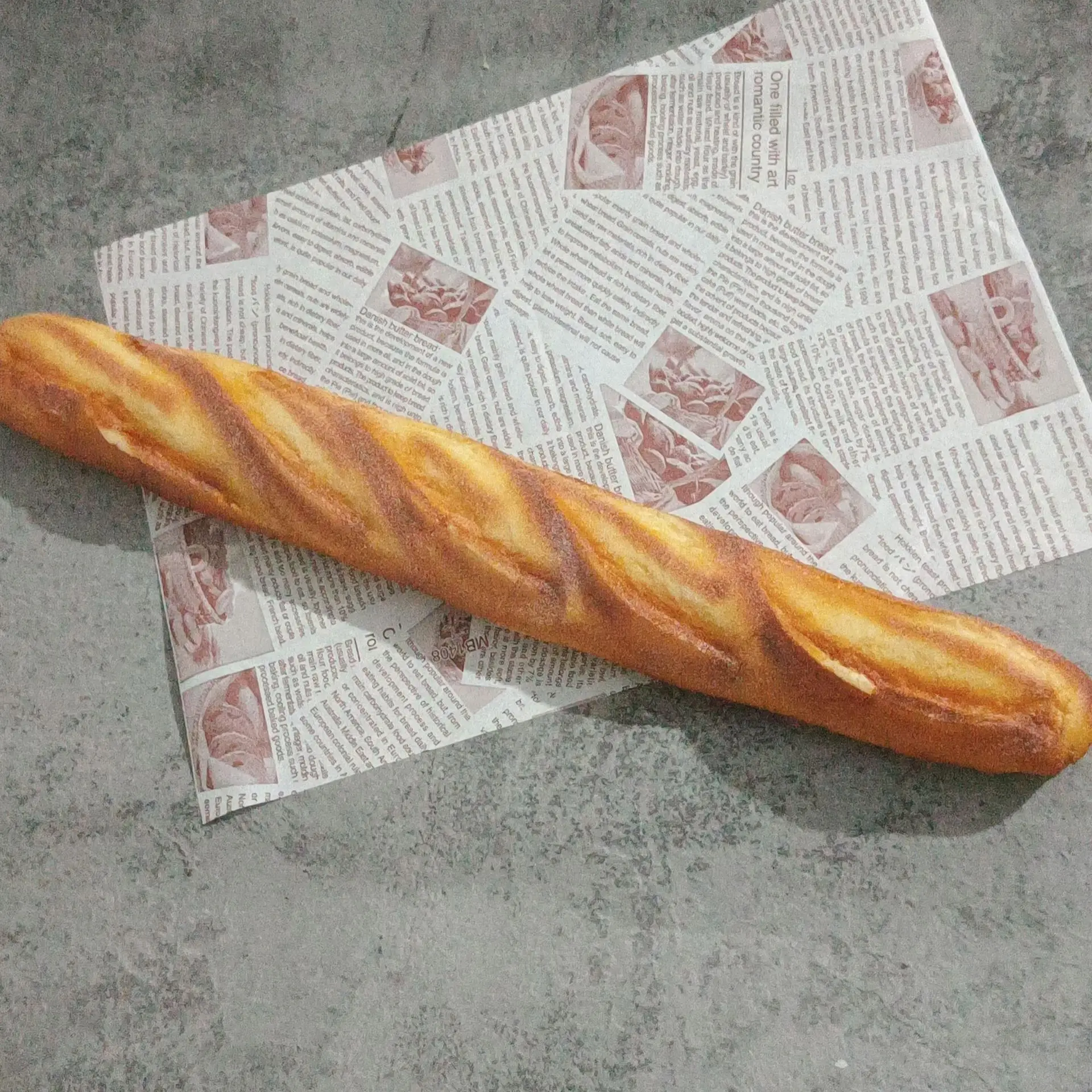 1Pc Artificial Bread Simulation Baguette Model Fake Cake French Long Toast Bread Baking Shop Ornaments Props Festive Party Decor