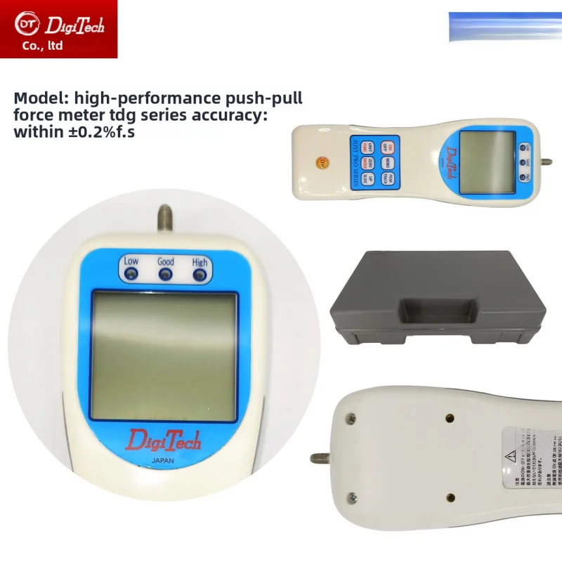 JapónDIGITECHDigital Tech DTGSerie Digital Digital Estándar Medidor de Fuerza de Empuje-Tirador DTG-50