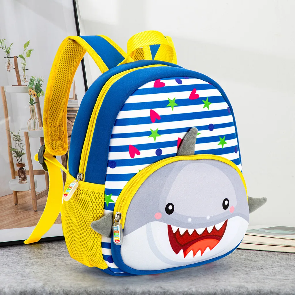 Cute Children Backpack Shark Unicorn Boys and Girls for School Travel 2026