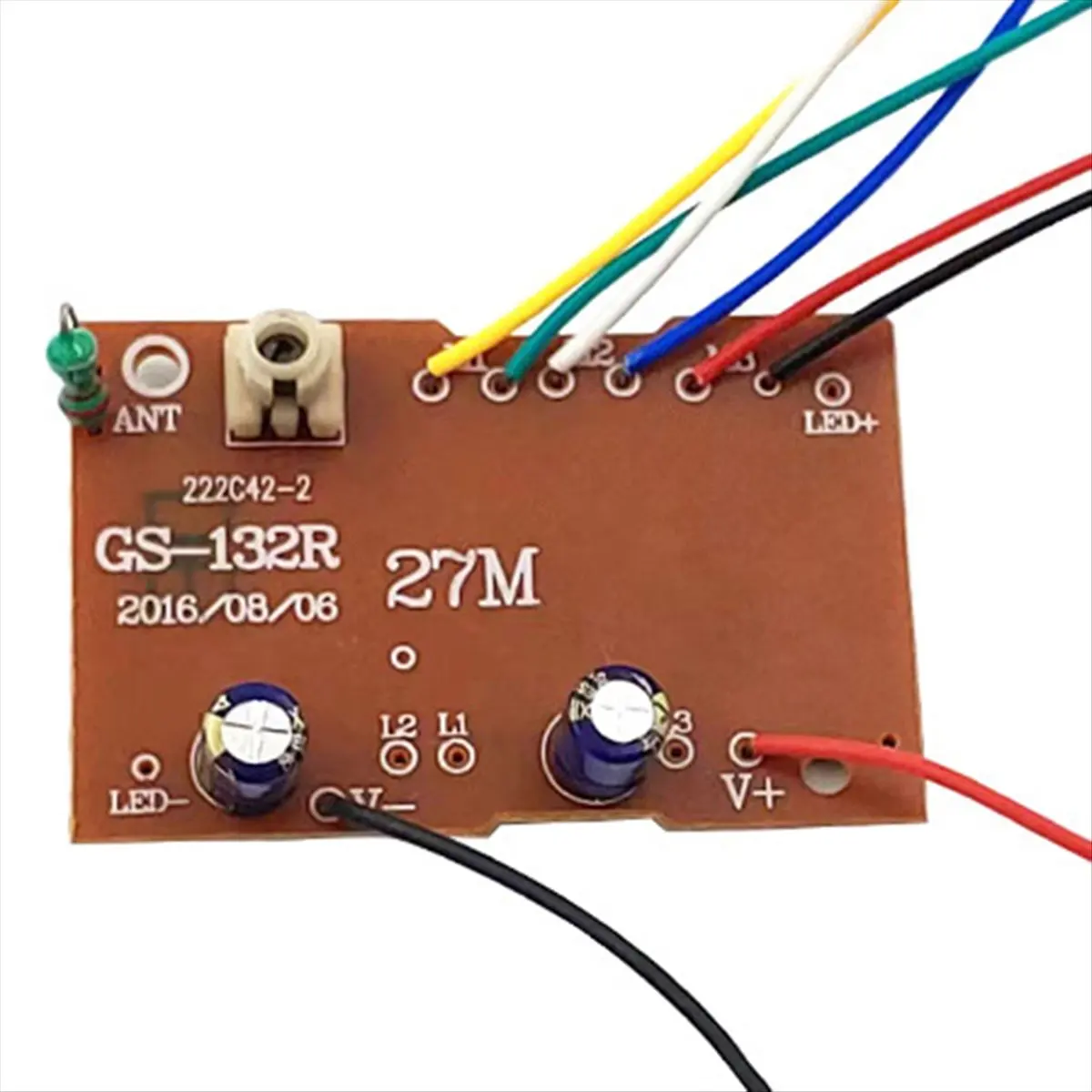 

(A30I) 6CH 2.4G Remote Control High Quality 27MHz Circuit PCB Transmitter Receiver Board for RC Car Toys Parts